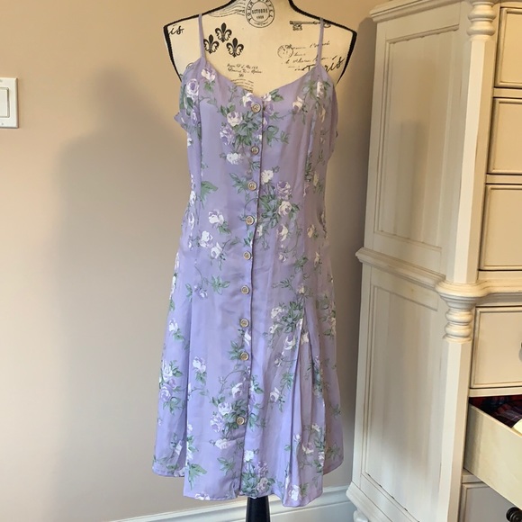 Ditsy floral button up summer dress - Picture 1 of 2
